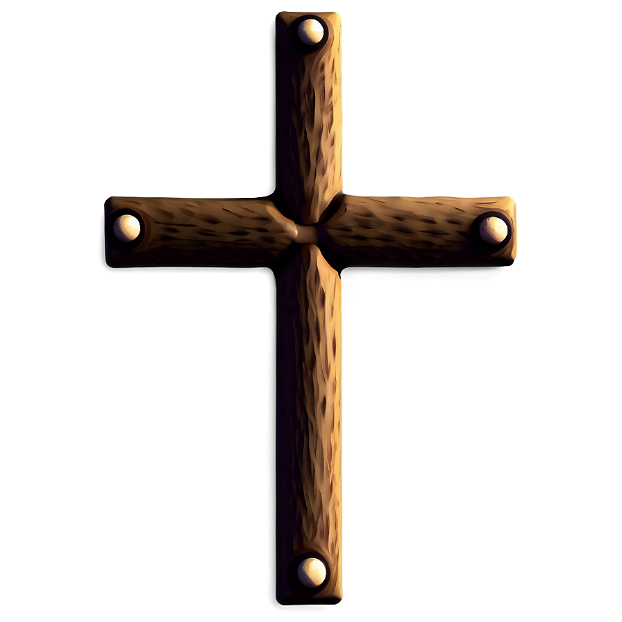 Thin Cross Silhouette Png 06292024 PNG Image