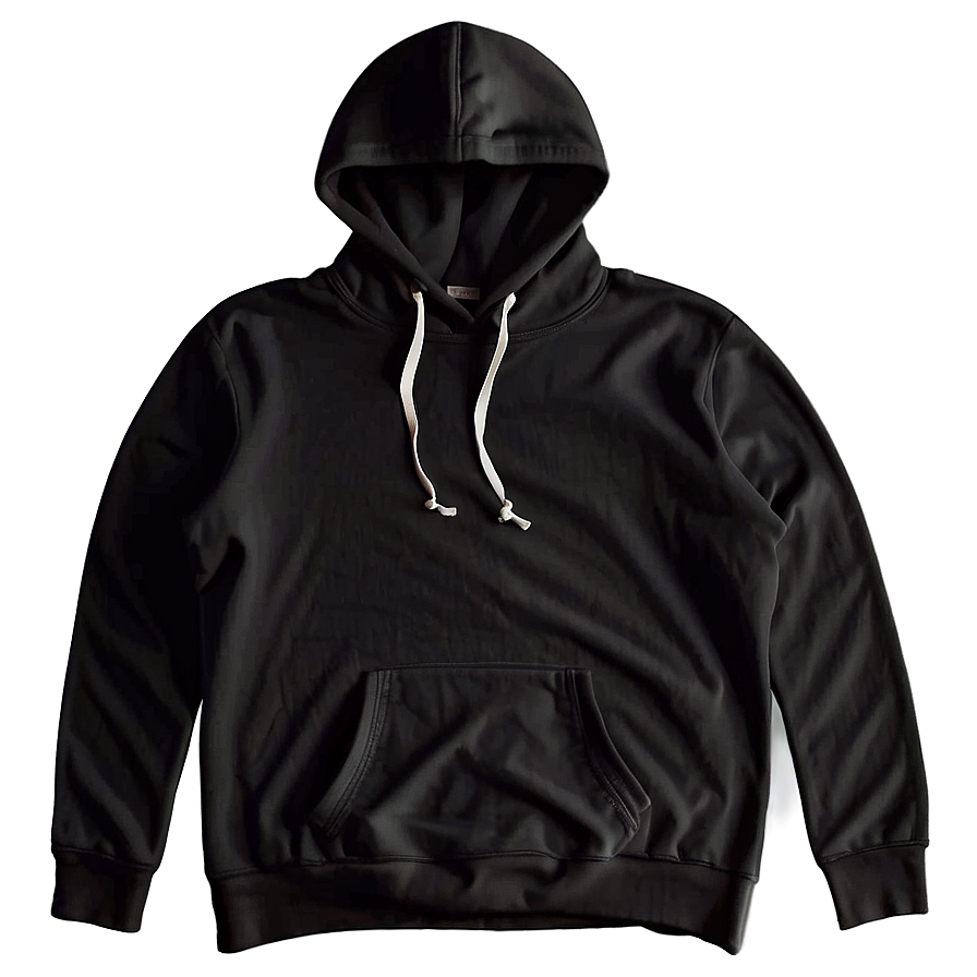 Thin Fabric Black Hoodie Png 56 PNG Image