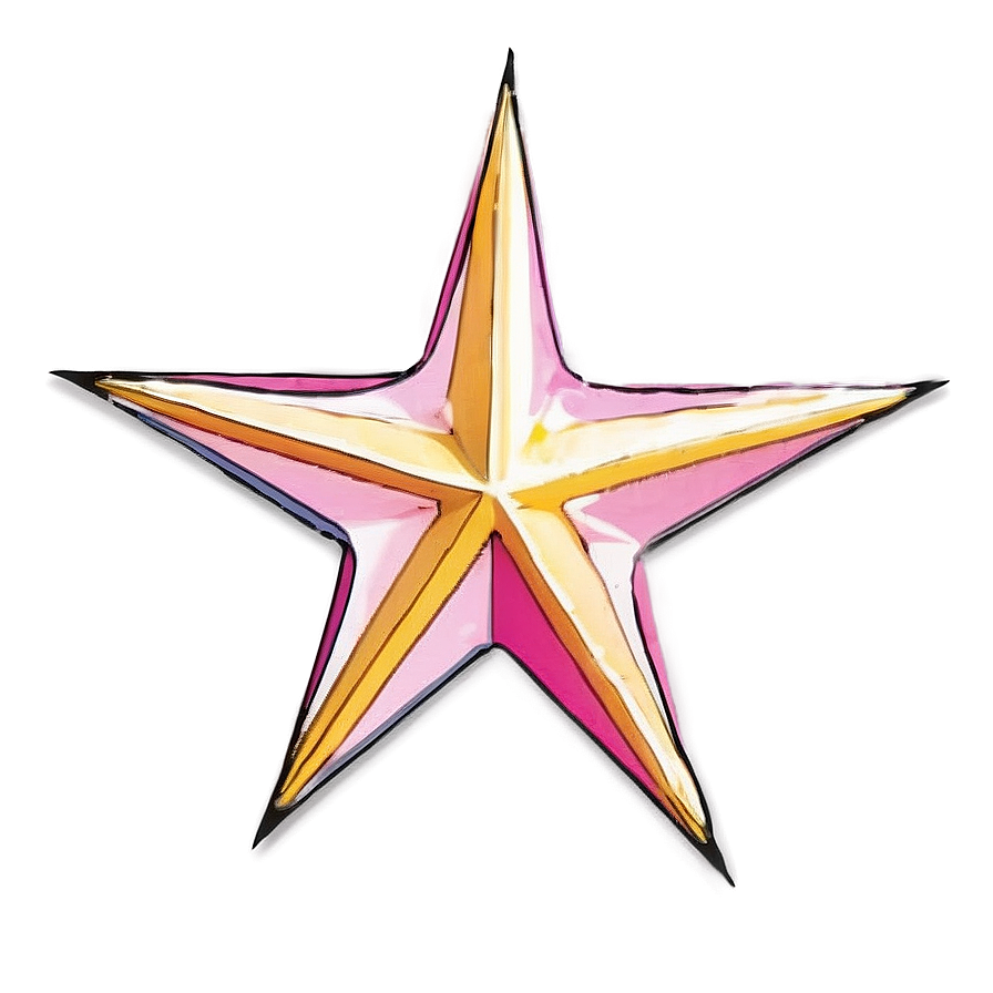 Thin Star Outline Png 69 PNG Image