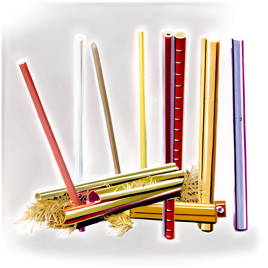 Thin Straw Png Hqm1 PNG Image