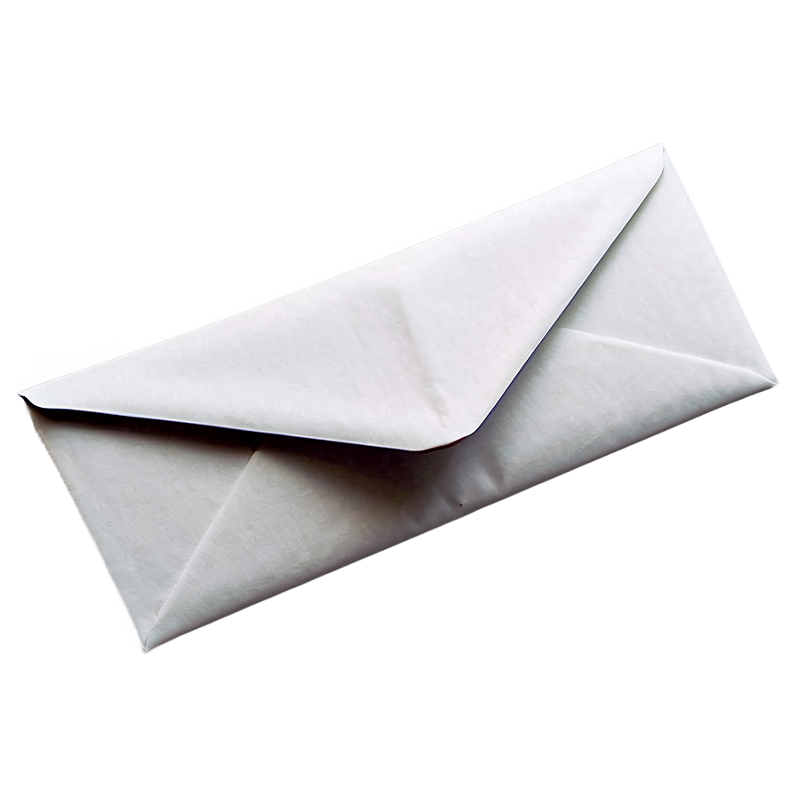 Thin White Envelope Png 06282024 PNG Image