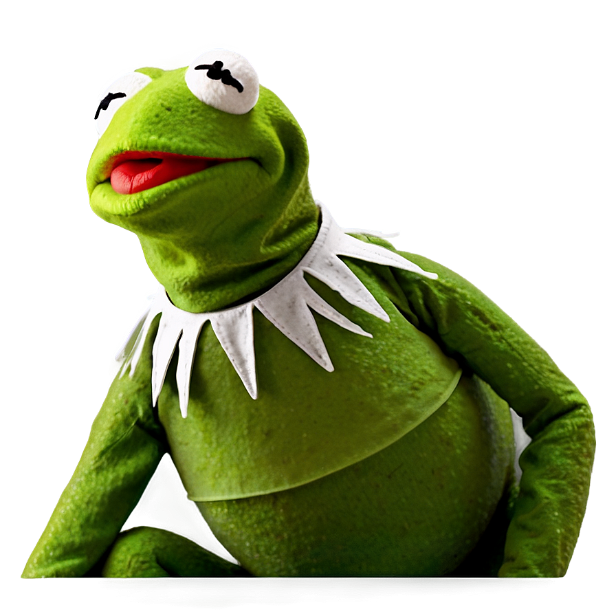 Thinking Kermit Png Guq PNG Image