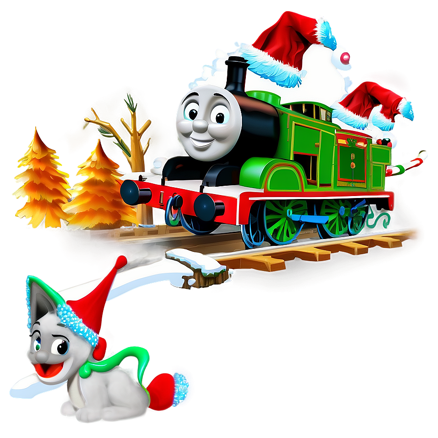 Thomas And Friends Festive Png Rjs PNG Image