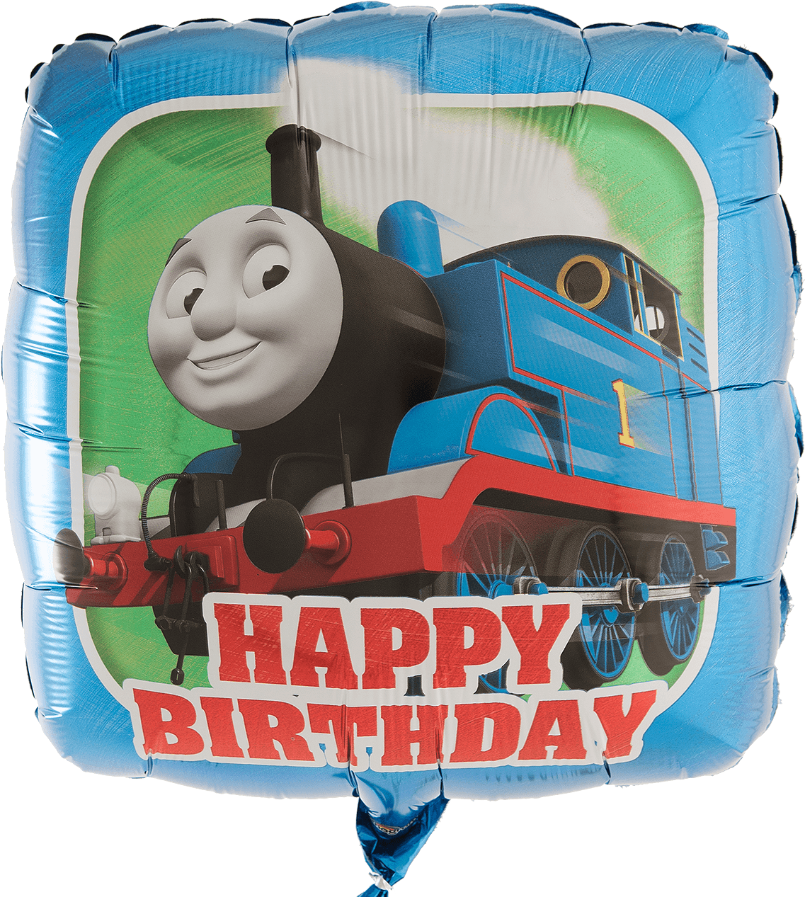 Thomas Engine Birthday Balloon PNG Image