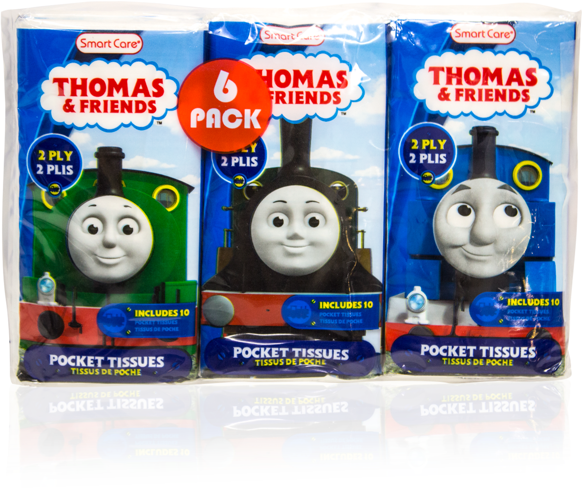 Thomas Friends Pocket Tissues Pack PNG Image