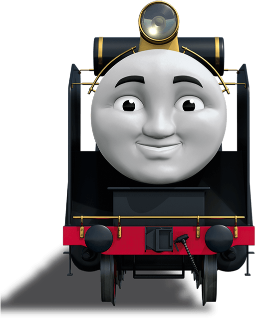 Thomas Front View Smiling PNG Image