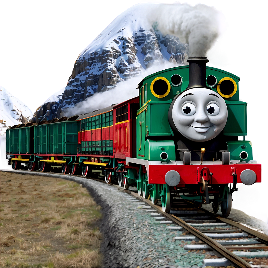 Thomas' Snowy Mountain Adventure Png Tih27 PNG Image