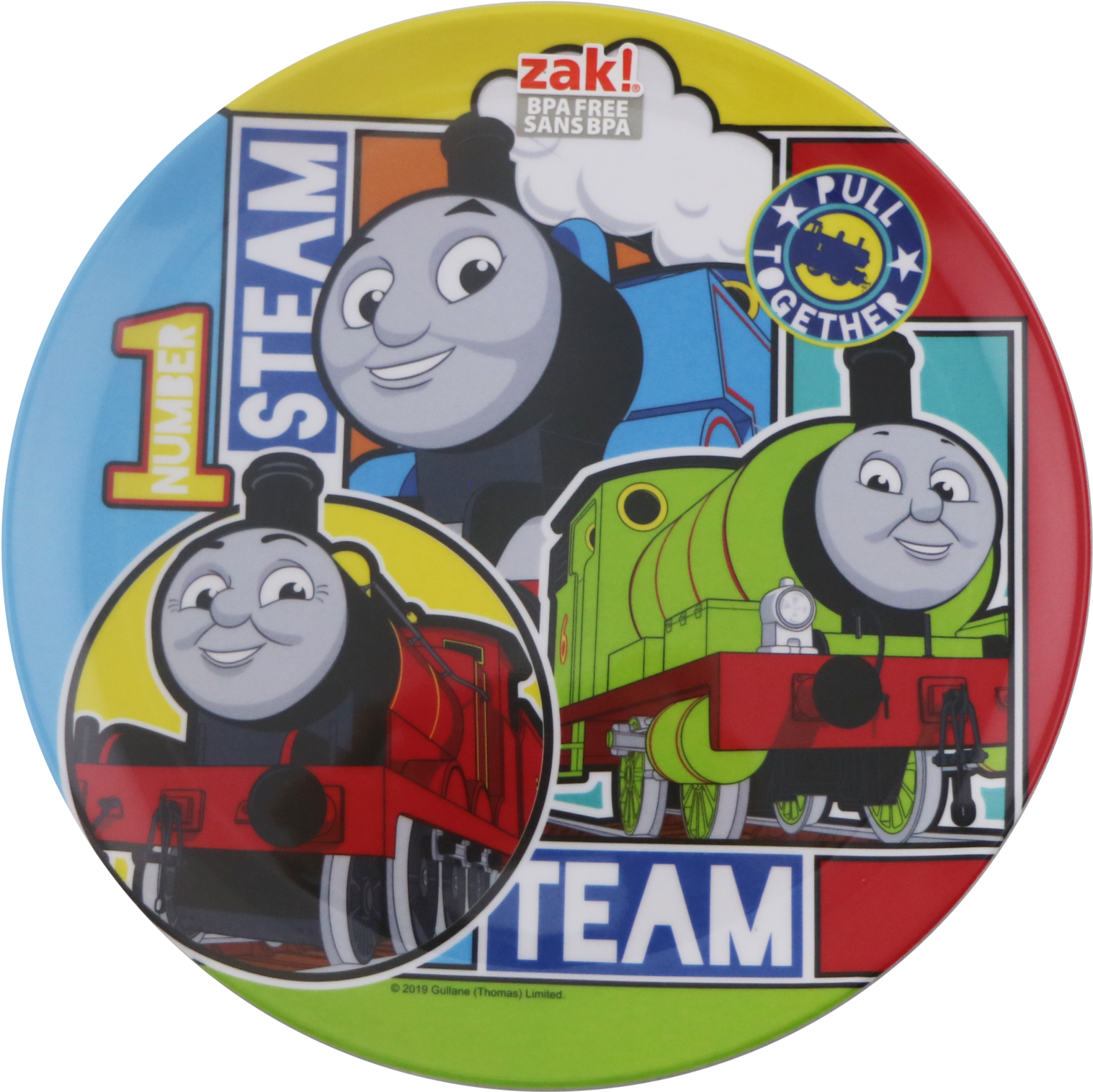 Thomasand Friends Character Plate PNG Image