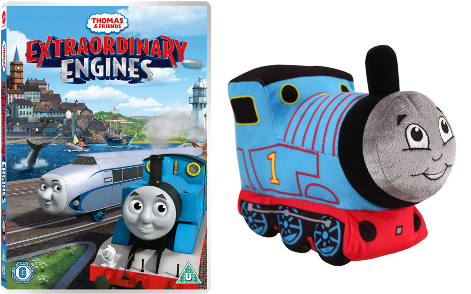 Thomasand Friends Extraordinary Engines D V Dand Plush Toy PNG Image