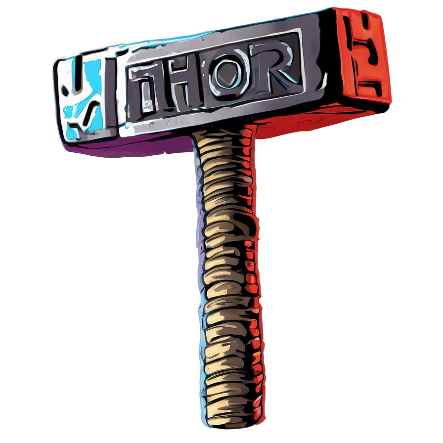 Thor Hammer Comic Version Png 35 PNG Image