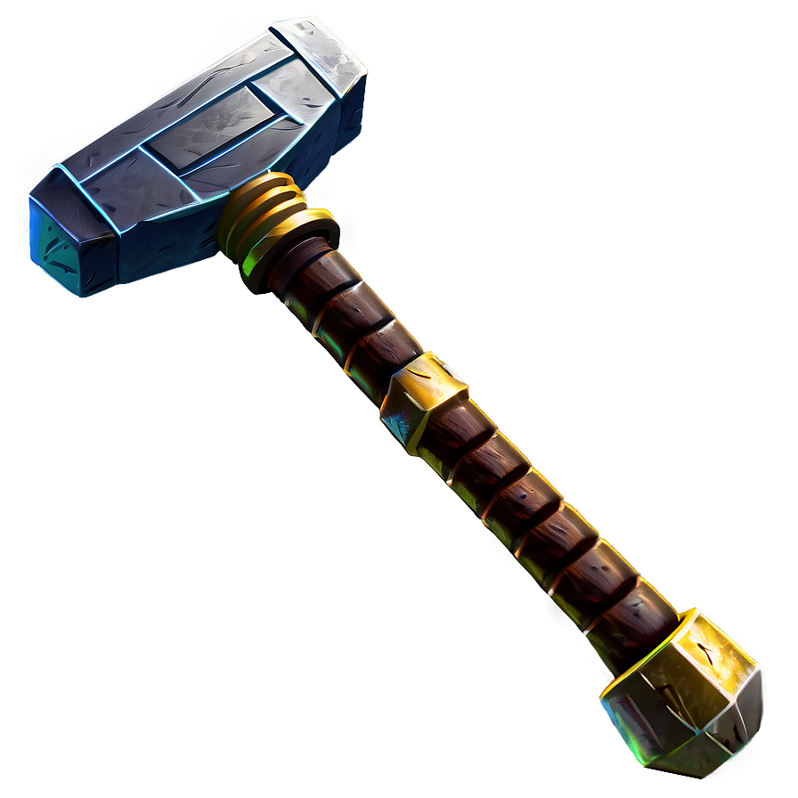 Thor's Battle Hammer Png 06122024 PNG Image