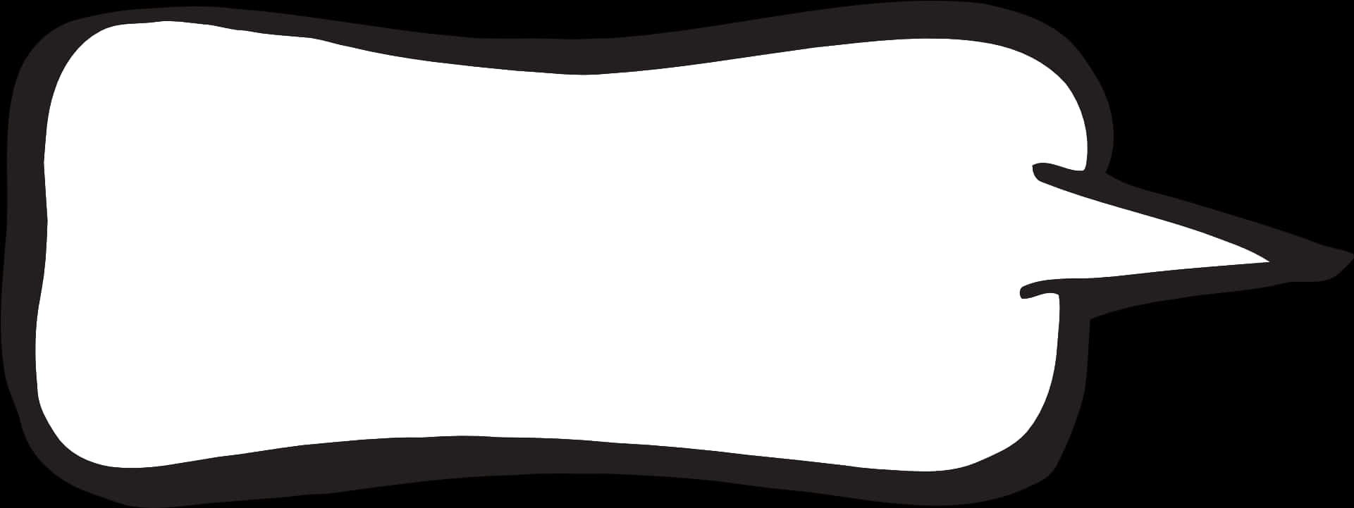 Thought Bubble Blank Comic Element PNG Image