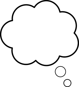 Thought Bubble Graphic PNG Image