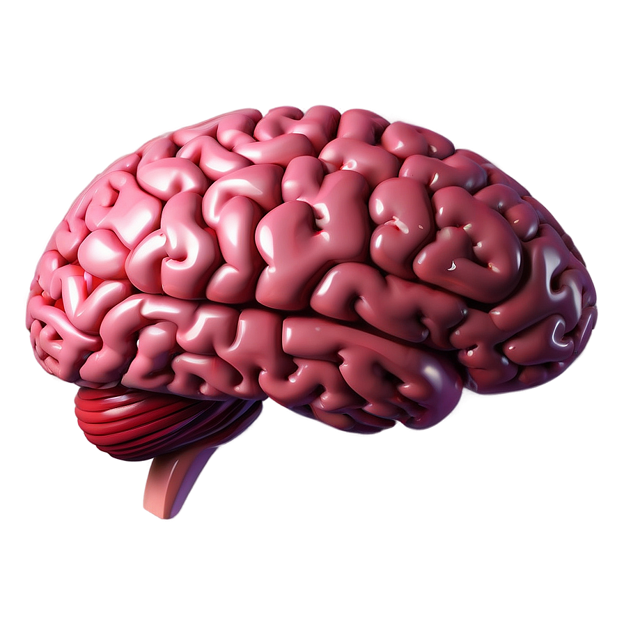 Thoughtful Brain Emoji Png Lnd59 PNG Image