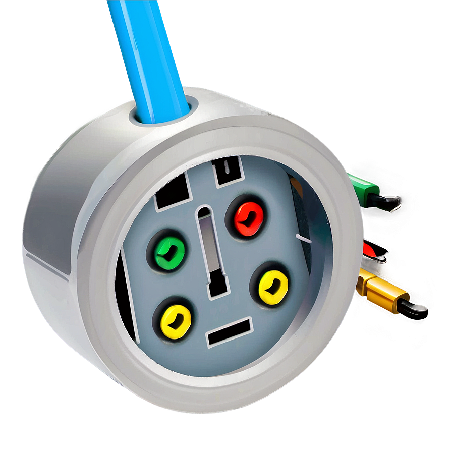 Three Pin Plug Png Knx28 PNG Image