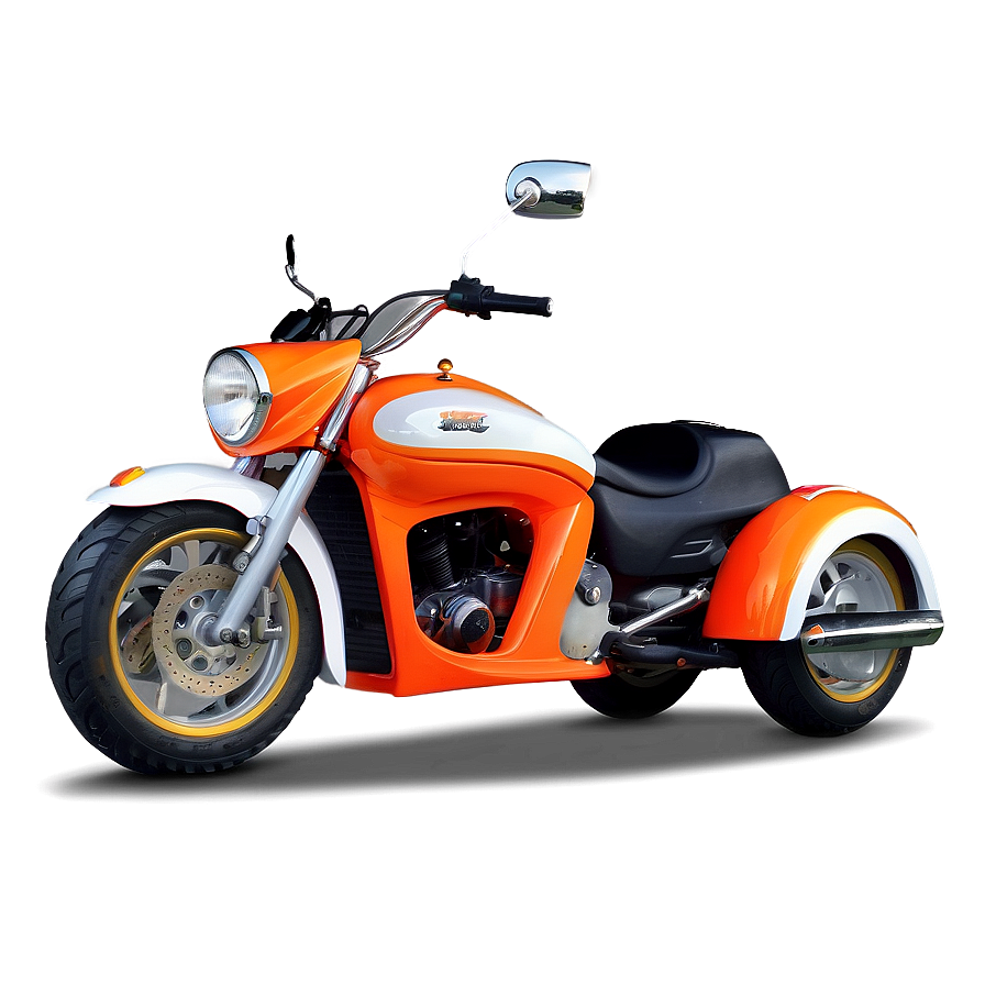 Three-wheeler Motorbike Png Ycg58 PNG Image