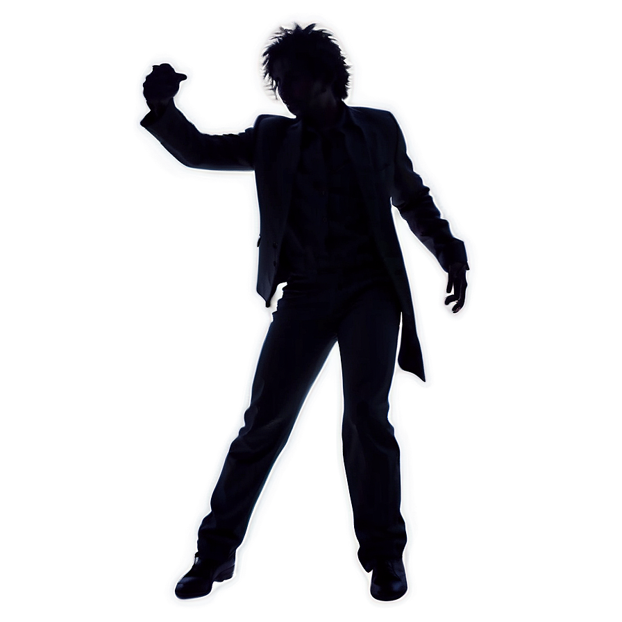 Thriller Dance Silhouette Png Kcx40 PNG Image