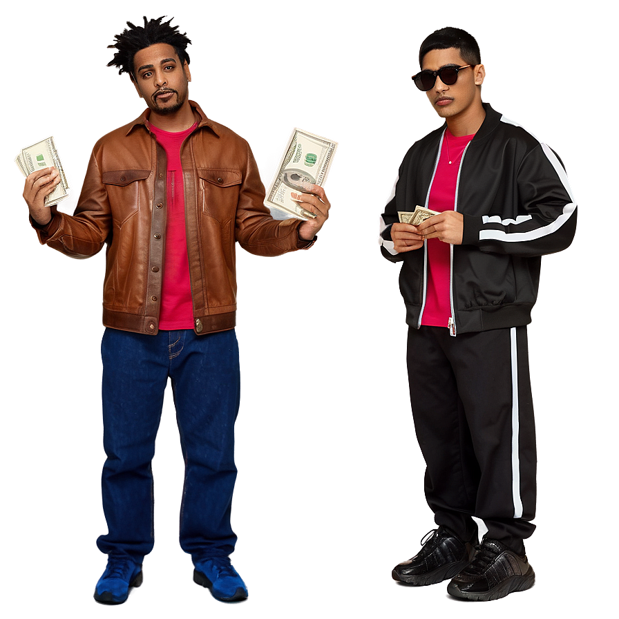 Thug Holding Money Png 73 PNG Image