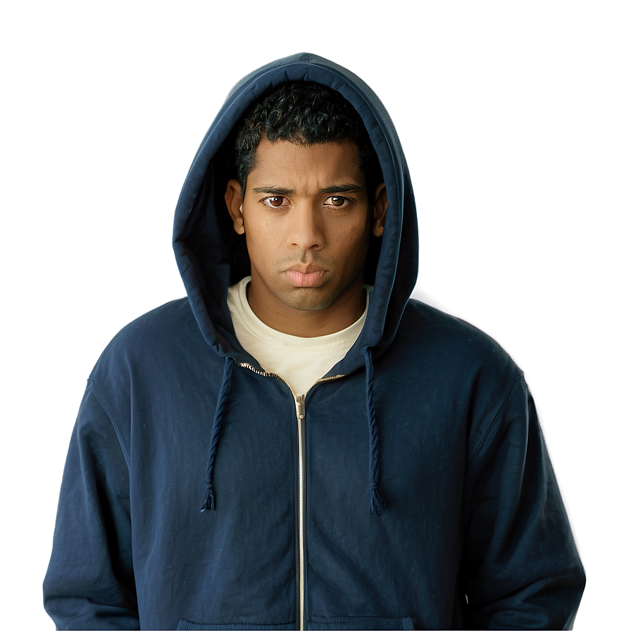 Thug In Hoodie Png Hhw PNG Image