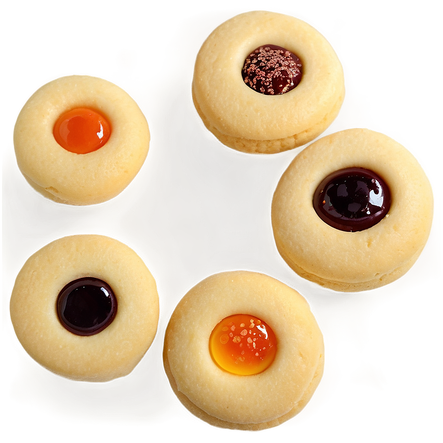 Thumbprint Cookies Png 05232024 PNG Image