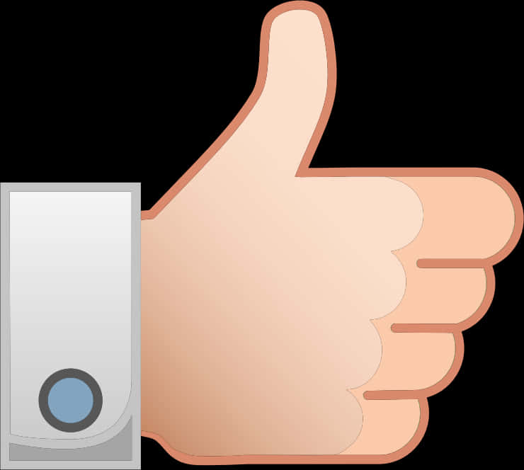 Thumbs Up Emoji PNG Image