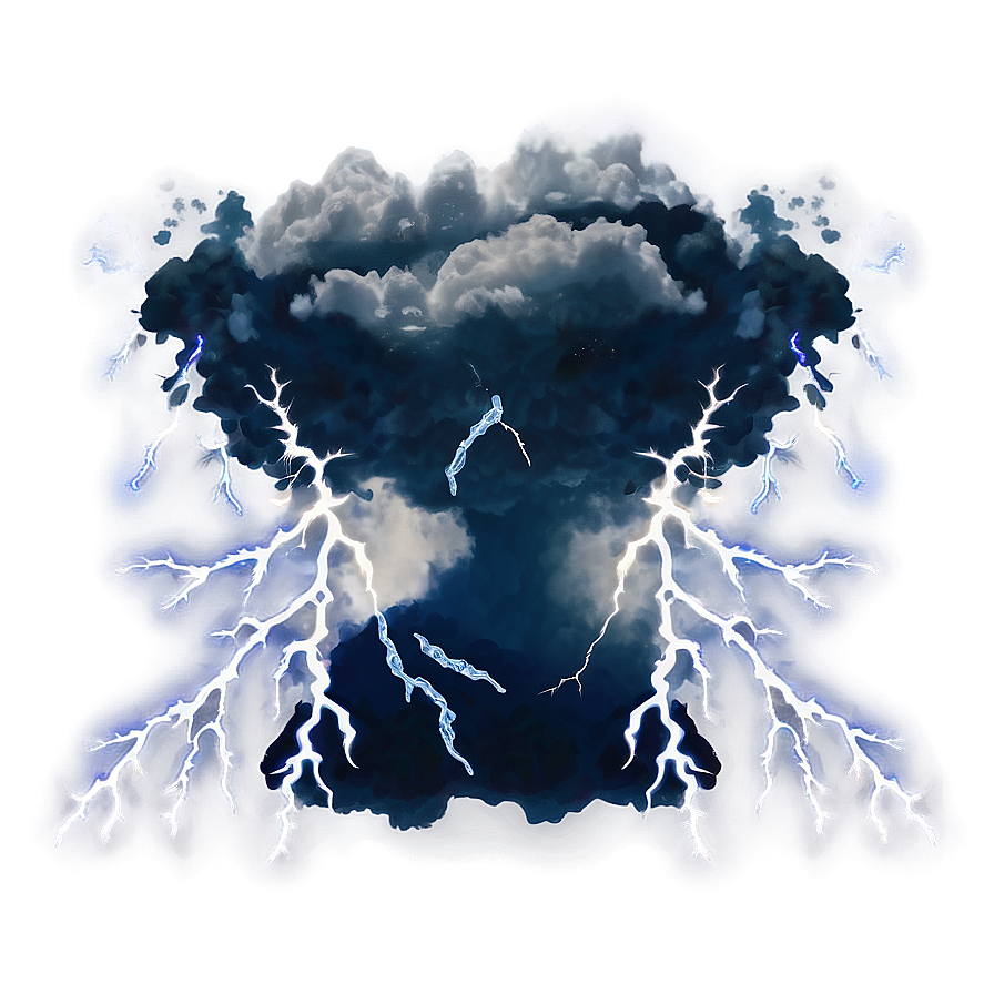 Thunder And Lightning Png Ygy PNG Image