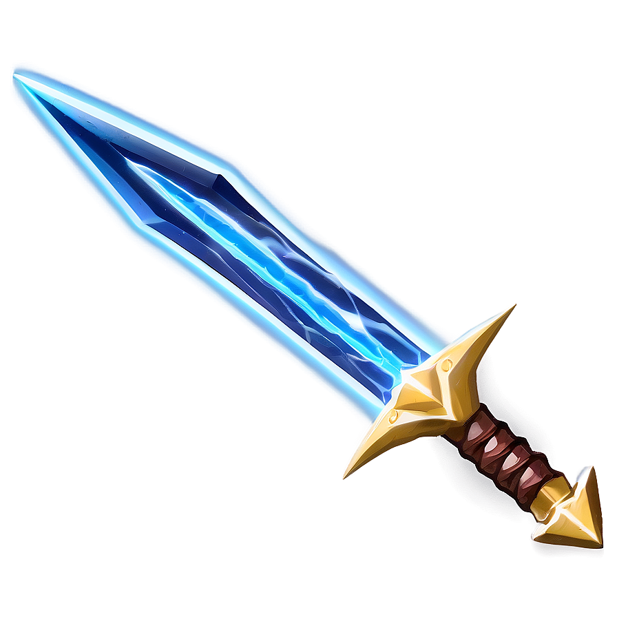 Thunder Diamond Sword Png 22 PNG Image