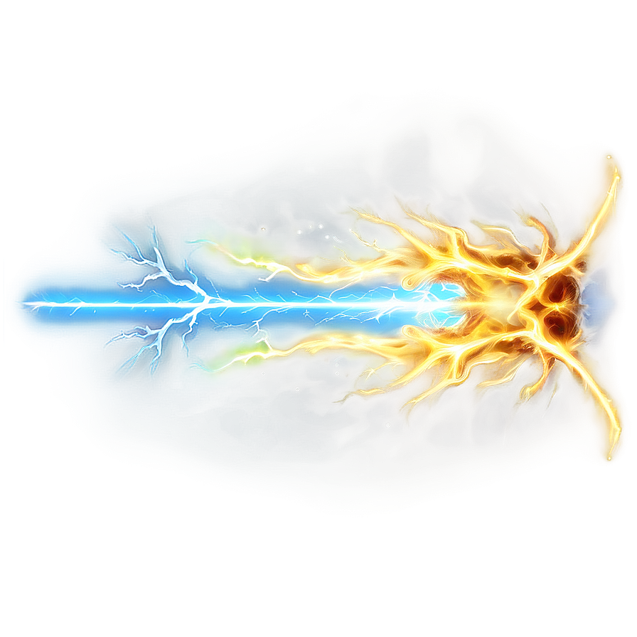 Thunder Energy Beam Png 72 PNG Image