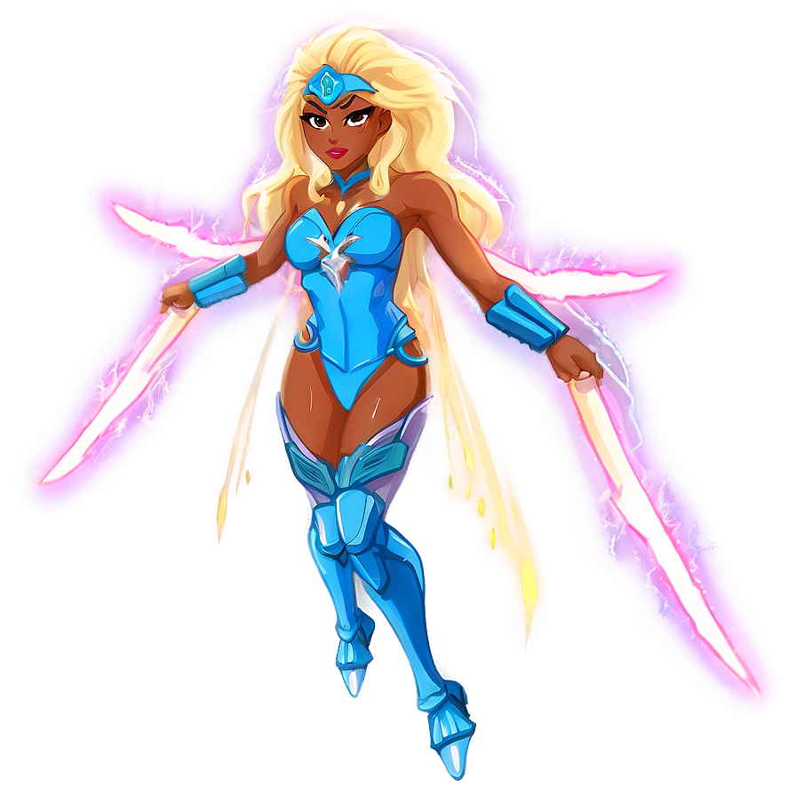 Thunder Goddess Power Png Iuw32 PNG Image