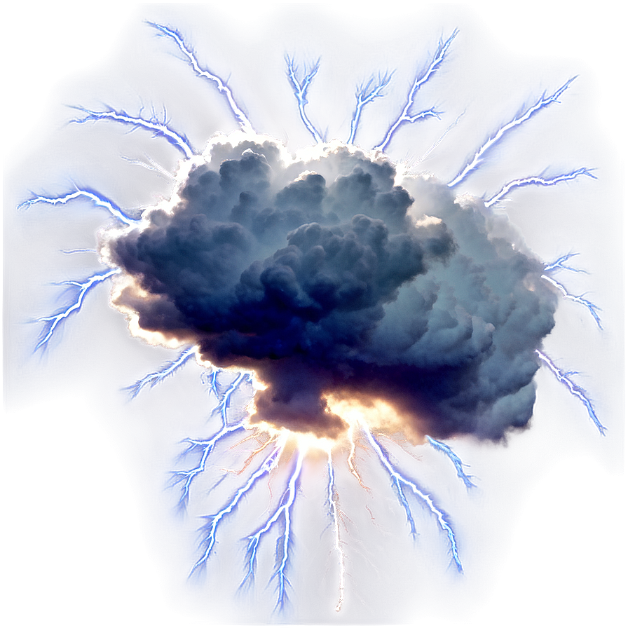 Thunder Lightning Effect Png Vgj PNG Image