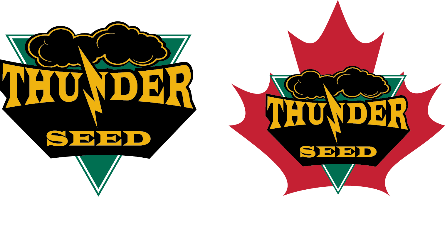 Thunder Seed Logos Variations PNG Image