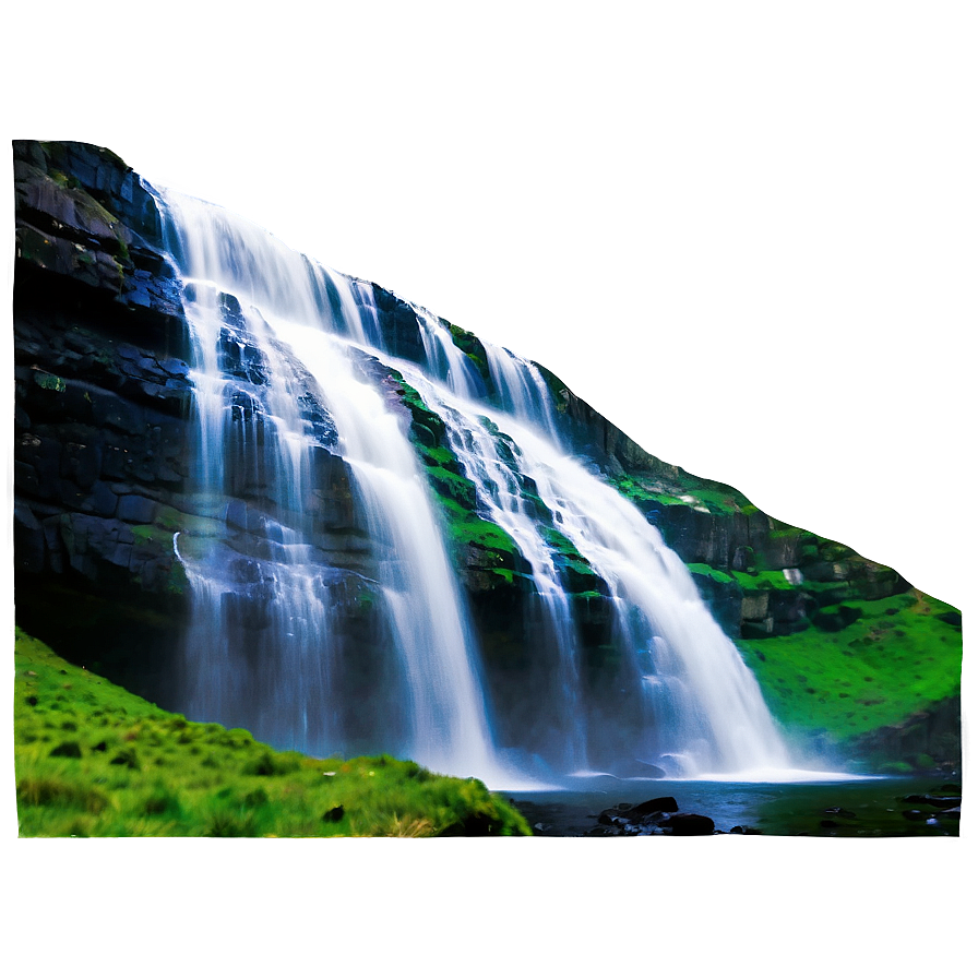 Thunderous Waterfall Sound Png 05212024 PNG Image