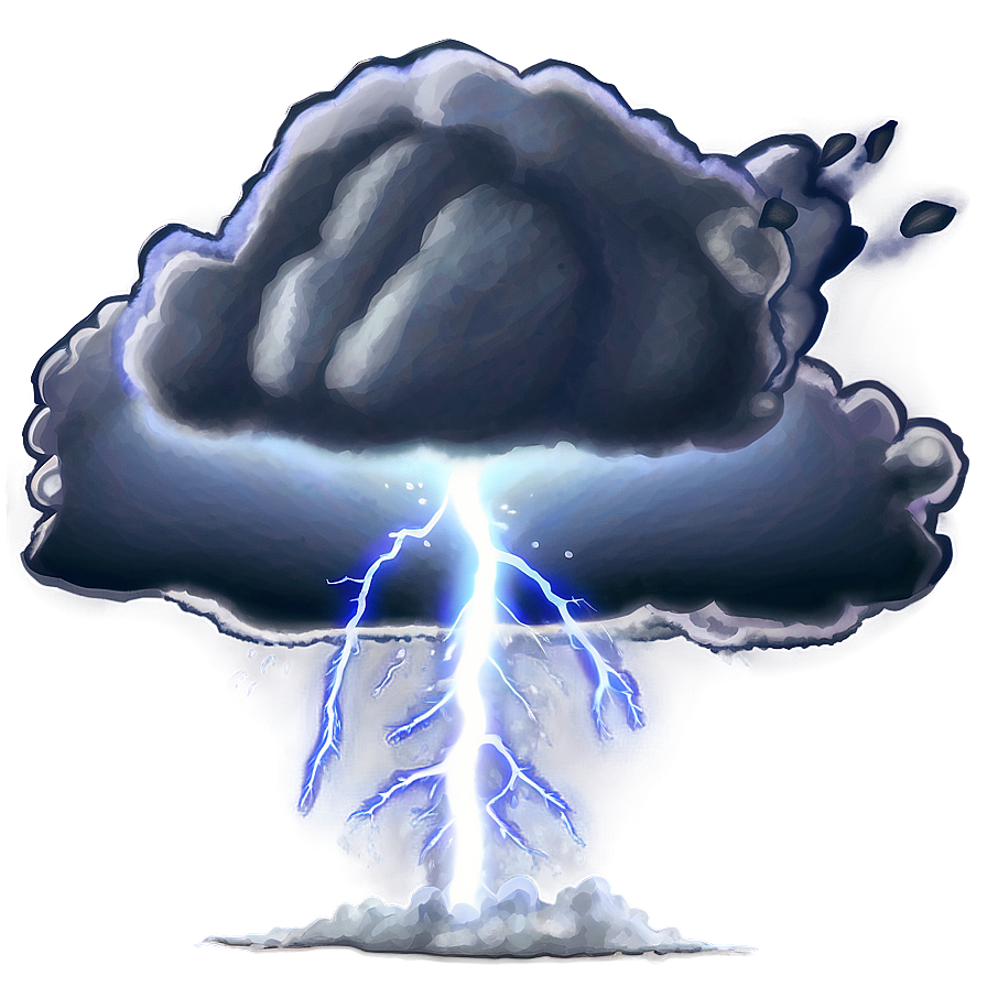 Thunderstorm Blast Png 06252024 PNG Image