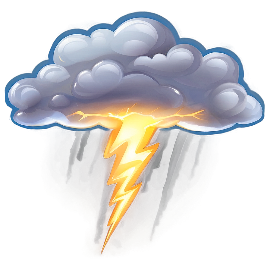 Thunderstorm Bolt Png 16 PNG Image