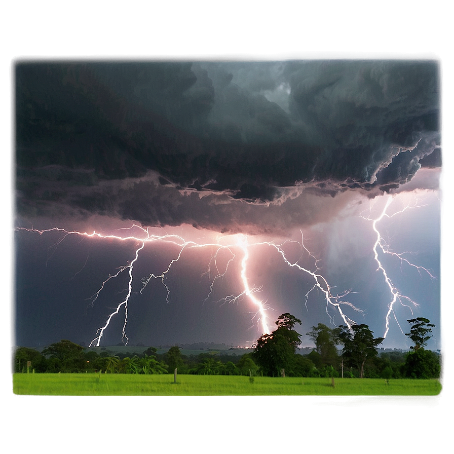 Thunderstorm Extreme Weather Png 1 PNG Image