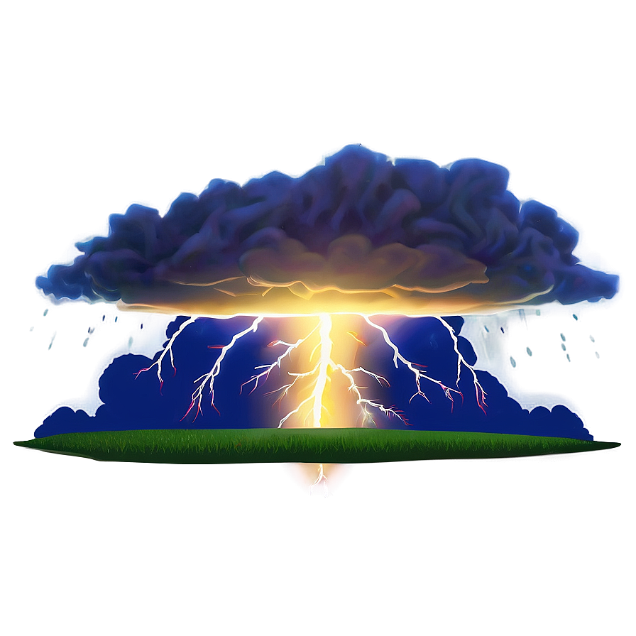 Thunderstorm Extreme Weather Png Vac PNG Image