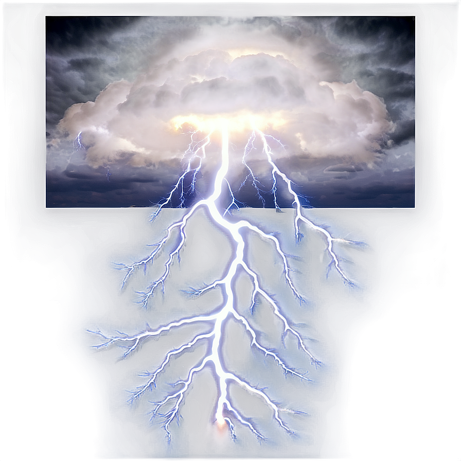 Thunderstorm Lightning Strike Png Wvl15 PNG Image