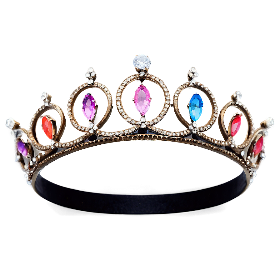 Tiara With Ribbons Png Pbt PNG Image