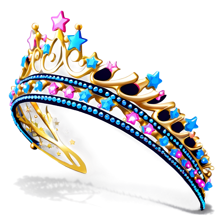 Tiara With Stars Png Ful72 PNG Image