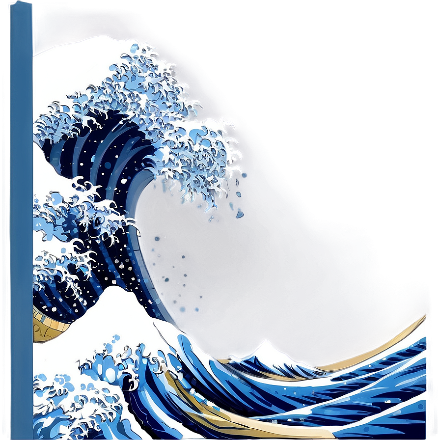 Tidal Wave Art Png 06252024 PNG Image