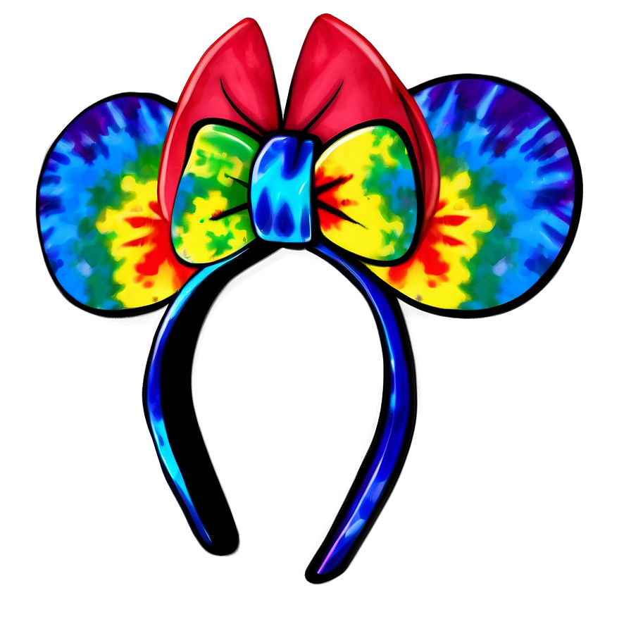 Tie-dye Disney Ears Png 58 PNG Image