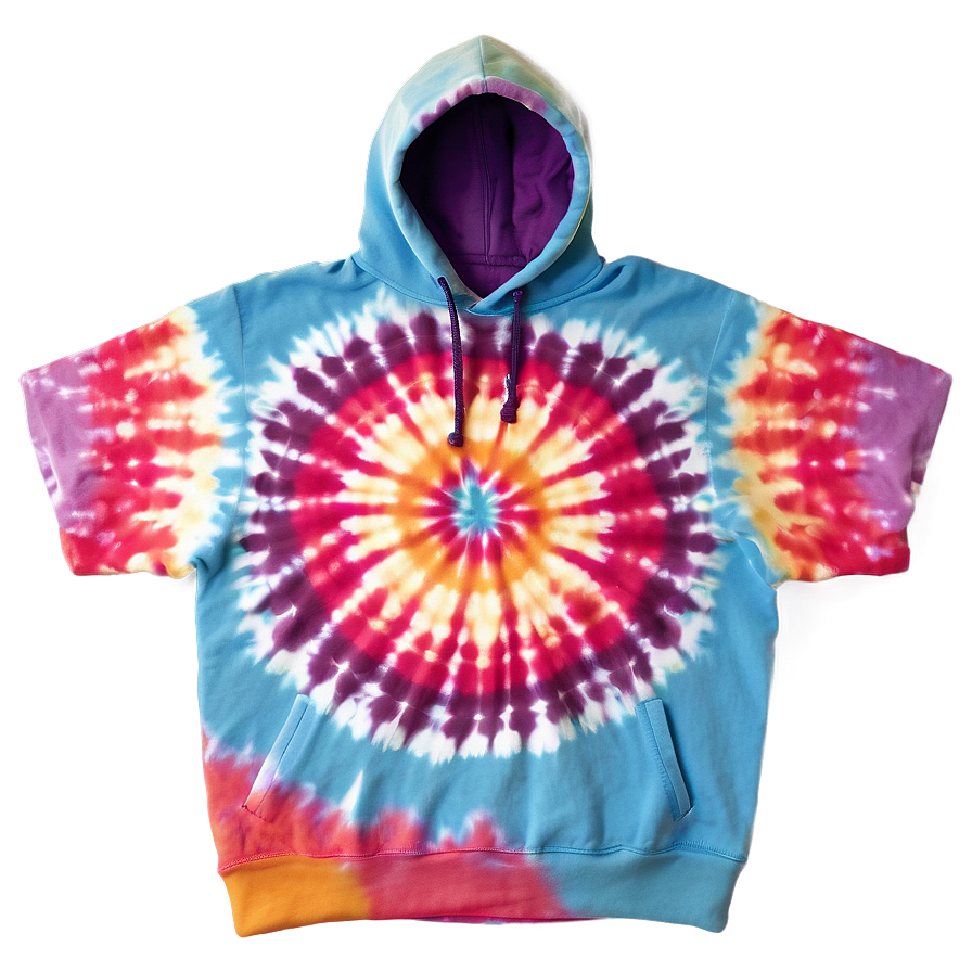 Tie-dye Hoodie Png 05242024 PNG Image