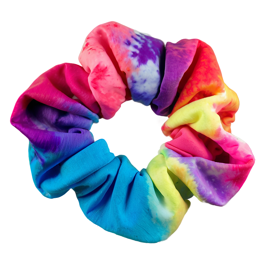 Tie Dye Scrunchie Png 06132024 PNG Image