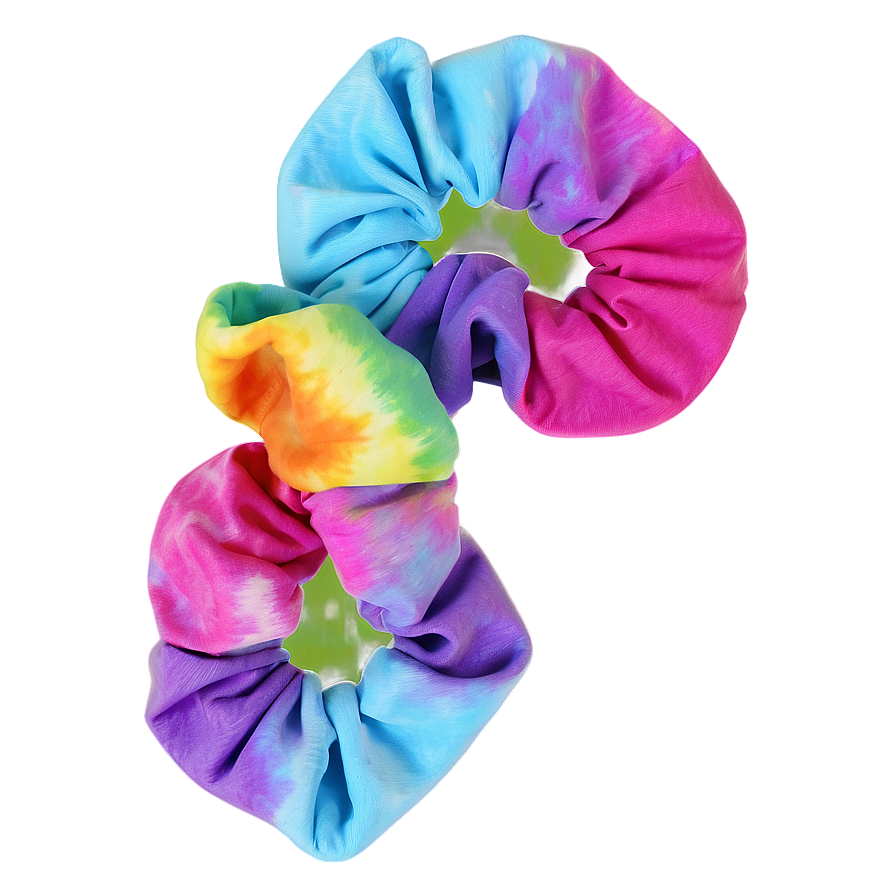 Tie Dye Scrunchie Png Shj26 PNG Image