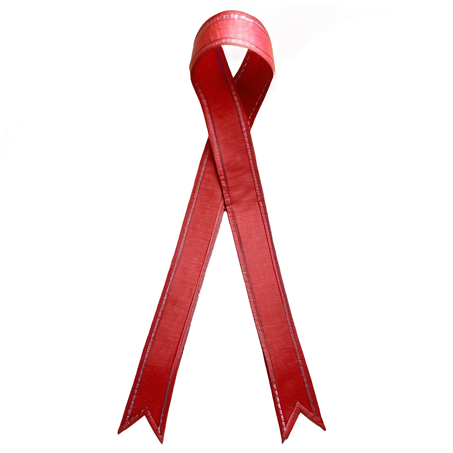 Tied Red Ribbon Knot Png Xja72 PNG Image