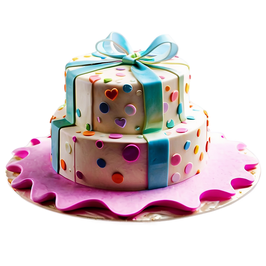 Tiered Birthday Cake Png Bcd97 PNG Image