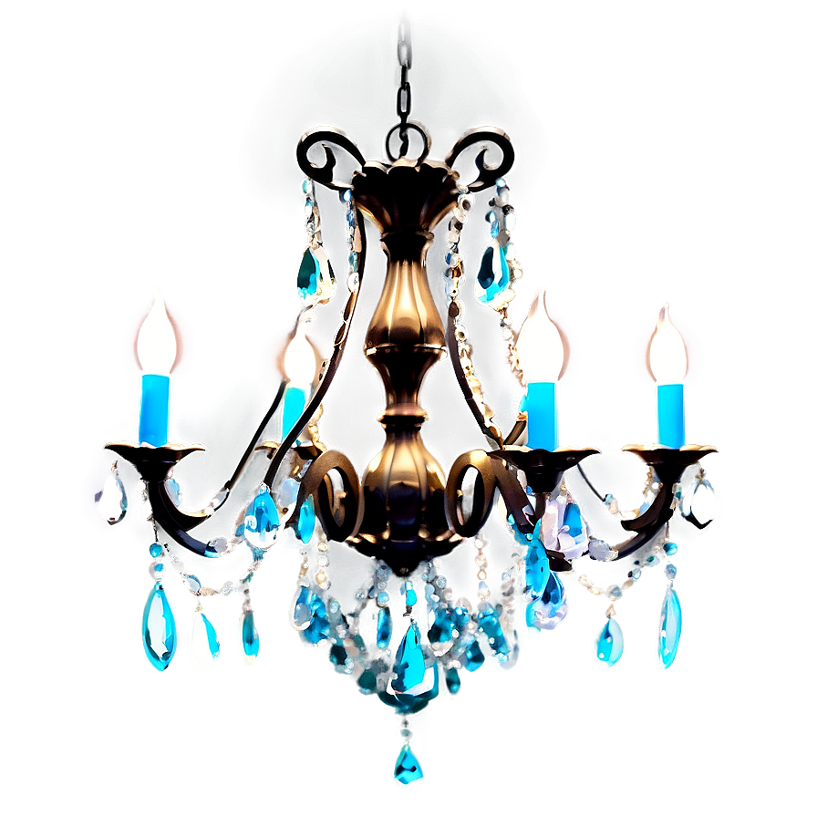 Tiffany Style Chandelier Png Iwe PNG Image