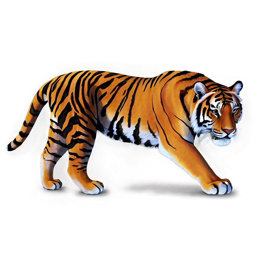 Tiger In Night Png 25 PNG Image