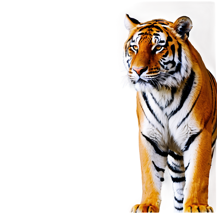 Tiger In Night Png Aew14 PNG Image