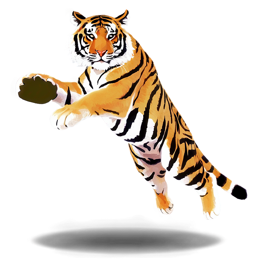 Tiger Jumping Png 05032024 PNG Image